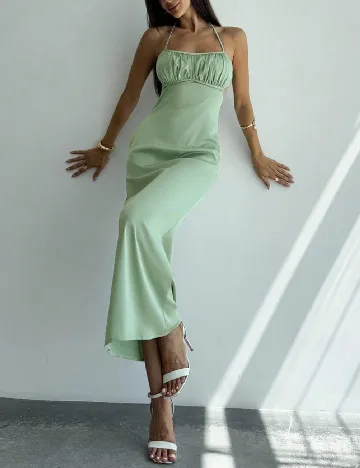 Rochie lunga SHEIN, verde