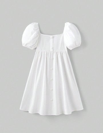 Rochie Shein Kids, alb