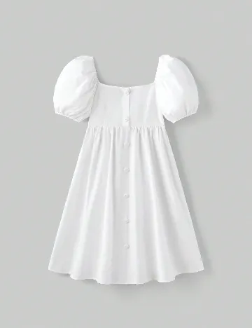 Rochie Shein Kids, alb