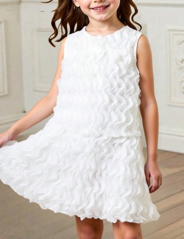 Rochie Shein Kids, alb