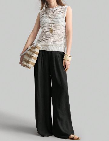 Pantaloni SHEIN, negru