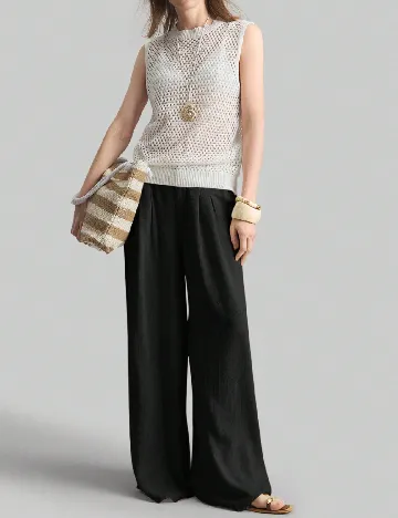 Pantaloni SHEIN, negru
