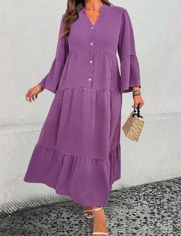 Rochie lunga SHEIN CURVE, mov