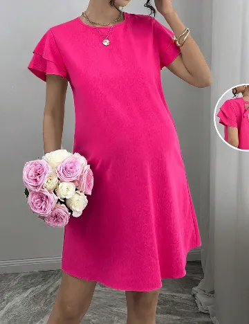 Rochie scurta SHEIN Maternity, roz