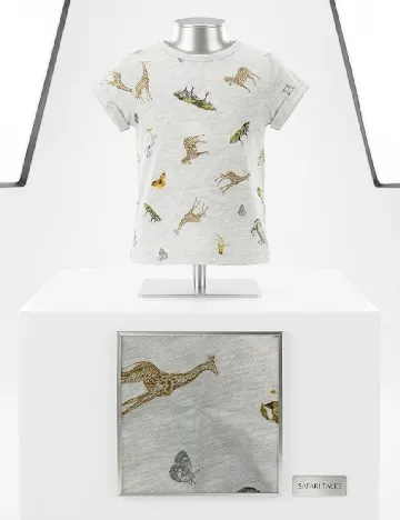 Tricou Zara, gri
