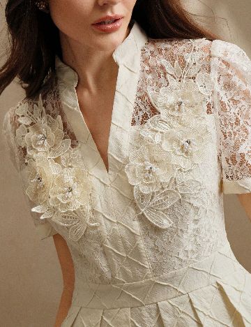 Rochie scurta Anewsta, galben