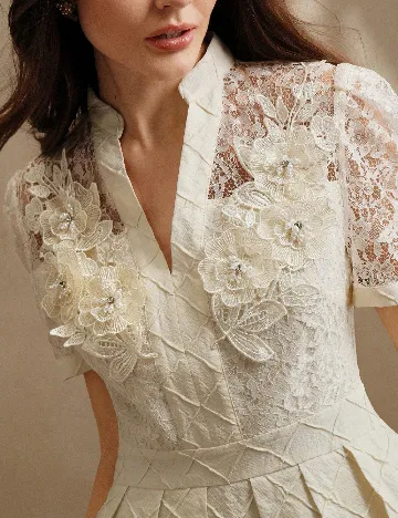 Rochie scurta Anewsta, galben