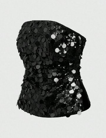 Top Romwe, negru