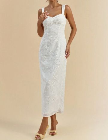 Rochie lunga SHEIN, alb