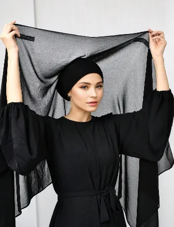 Hijab SHEIN, negru