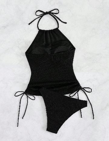 Costum de baie SHEIN, negru