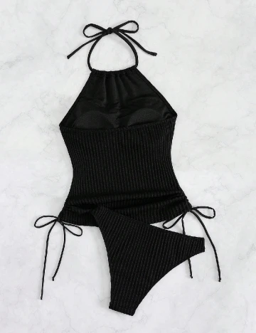 Costum de baie SHEIN, negru