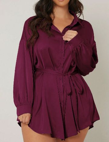 Rochie scurta SHEIN CURVE, mov