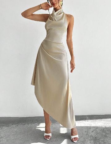 Rochie scurta SHEIN, bej