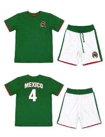 Compleu Zara, alb/verde