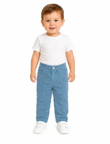 Pantaloni Zara, albastru