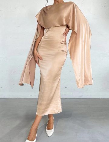 Rochie medie SHEIN, maro