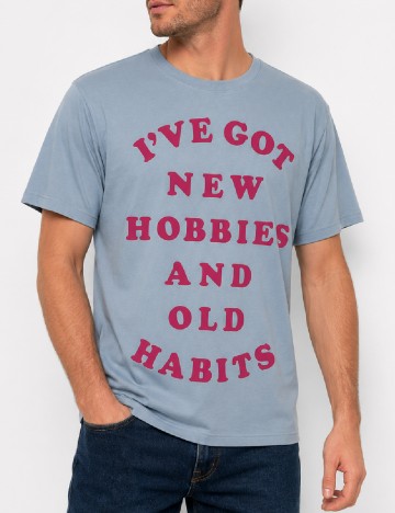 Tricou Bershka, albastru