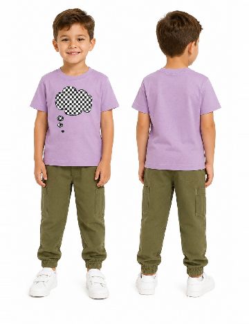 Tricou Zara, mov