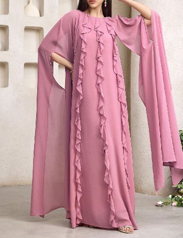 Rochie lunga SHEIN, roz