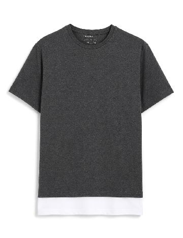 Tricou Bershka, gri