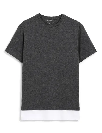 Tricou Bershka, gri
