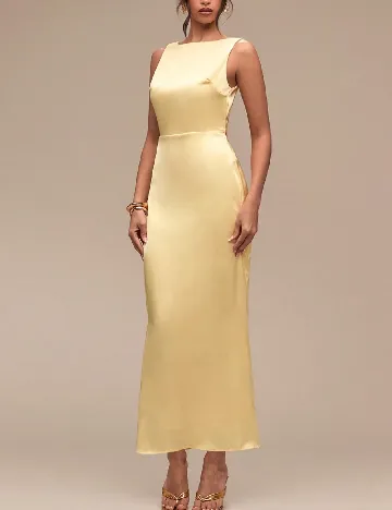 Rochie medie SHEIN, galben