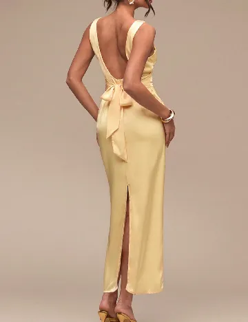 Rochie medie SHEIN, galben