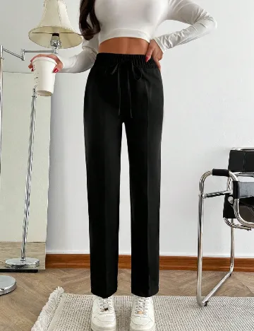 Pantaloni SHEIN, negru
