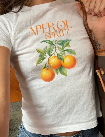 Top SHEIN, alb