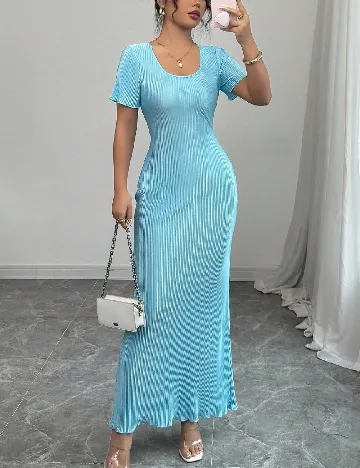 Rochie lunga SHEIN, albastru
