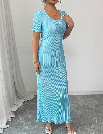Rochie lunga SHEIN, albastru