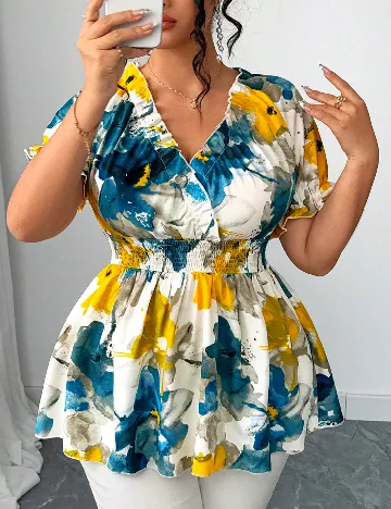 Bluza SHEIN CURVE, mix culori