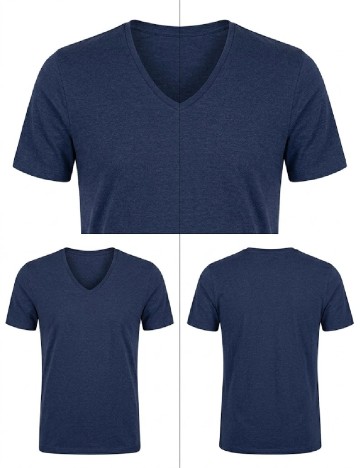 Tricou Bershka, bleumarin