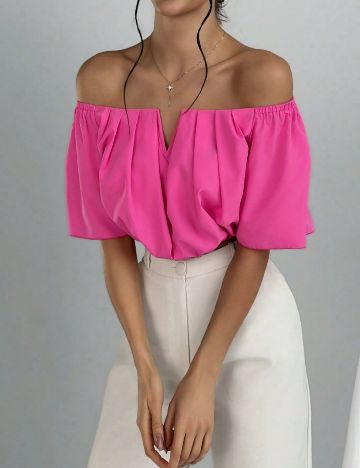 Top SHEIN CURVE, roz