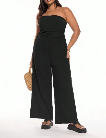 Salopeta SHEIN CURVE, negru