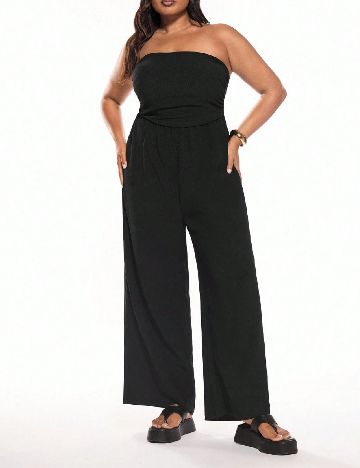 Salopeta SHEIN CURVE, negru