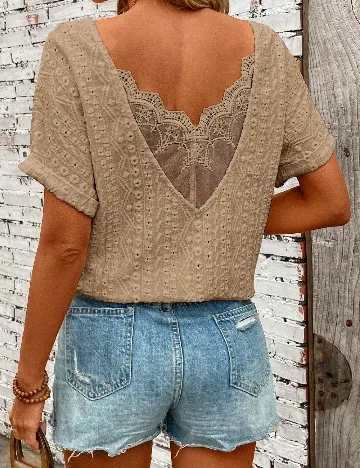 Bluza SHEIN, maro