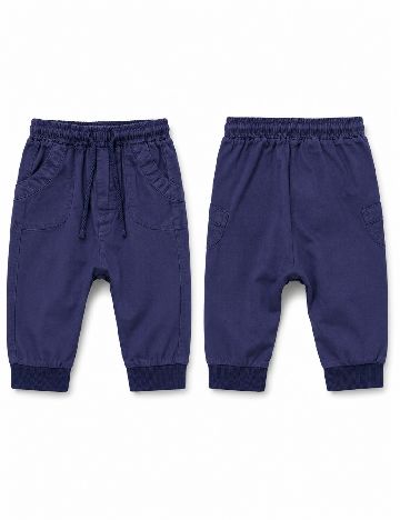 Pantaloni trei sferturi Zara, mov