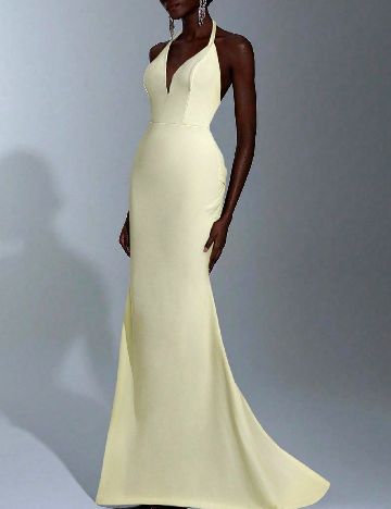 Rochie lunga SHEIN, galben