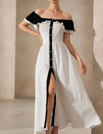 Rochie lunga SHEIN, alb