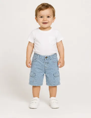 Pantaloni Zara, albastru