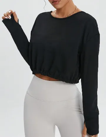 Bluza SHEIN, negru