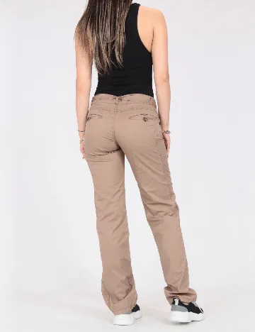 Pantaloni Zara, maro