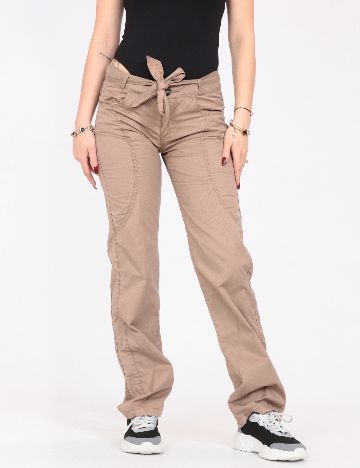 Pantaloni Zara, maro