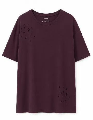 Tricou Bershka, pruna