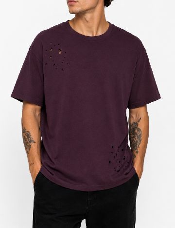 Tricou Bershka, pruna
