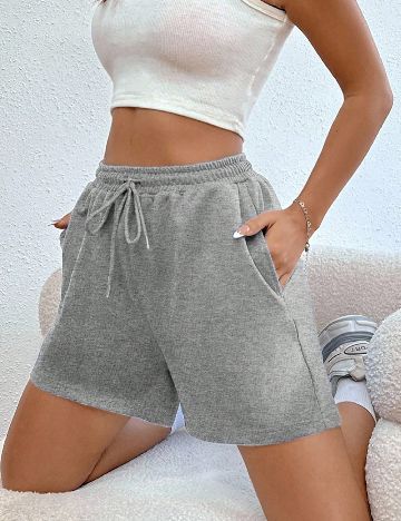 Pantaloni scurti SHEIN, gri