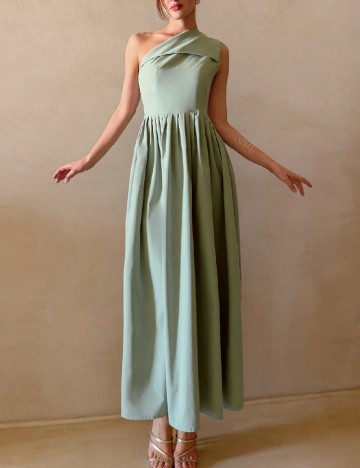 Rochie lunga SHEIN, verde