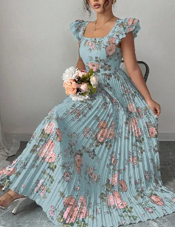 Rochie lunga SHEIN, albastru
